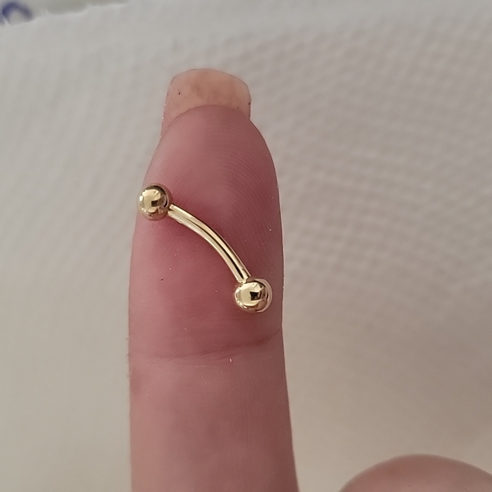 14k navel ring